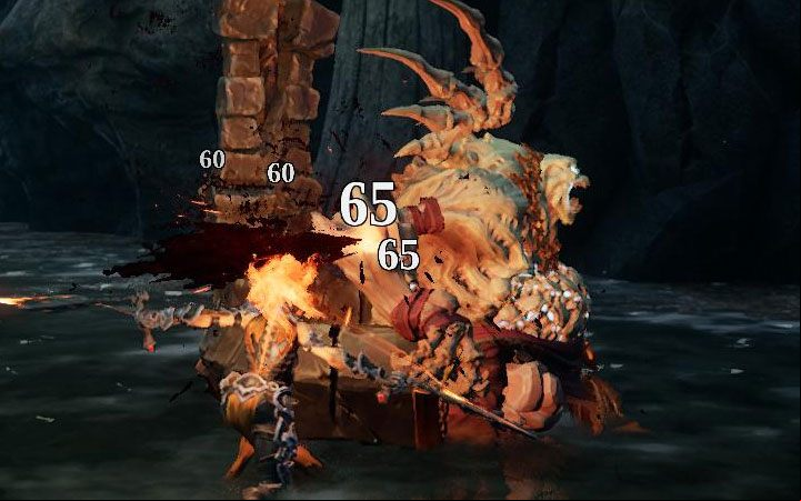 In Darksiders 3, the option thanks to which after each attack, values appear on the screen, informing about the effectiveness of the damage dealt, is activated by default - Darksiders 3 Guide
