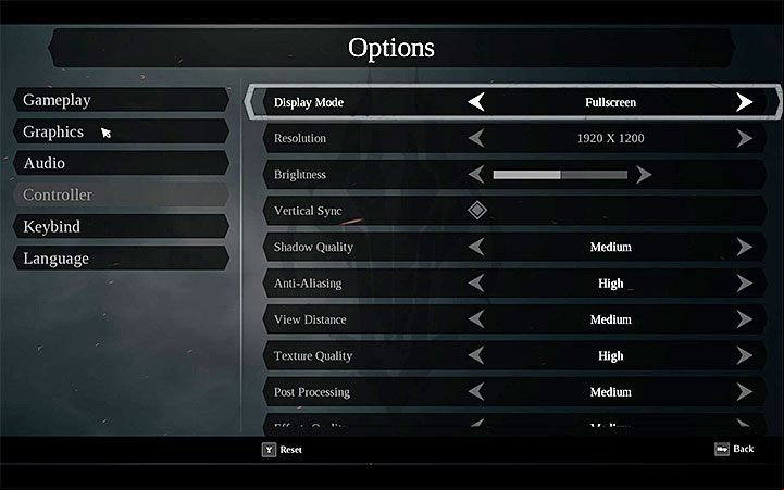 If you play the PC version, you can change the graphics settings - Darksiders 3 - system requirements - Appendix - Darksiders 3 Guide