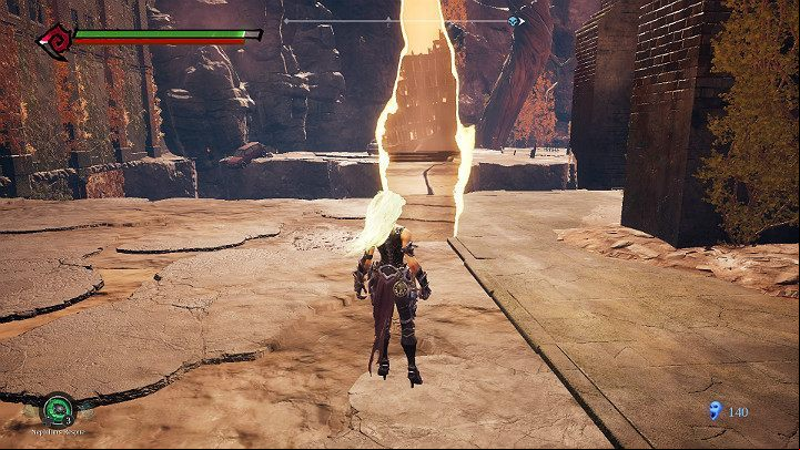 When you approach the cathedral entrance, youll meet another Boss - Pride - South End | Darksiders 3 Walkthrough - Walkthrough - Darksiders 3 Guide