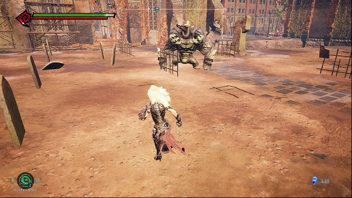 When you eliminate an appropriate number of opponents, a more difficult enemy will appear - South End | Darksiders 3 Walkthrough - Walkthrough - Darksiders 3 Guide