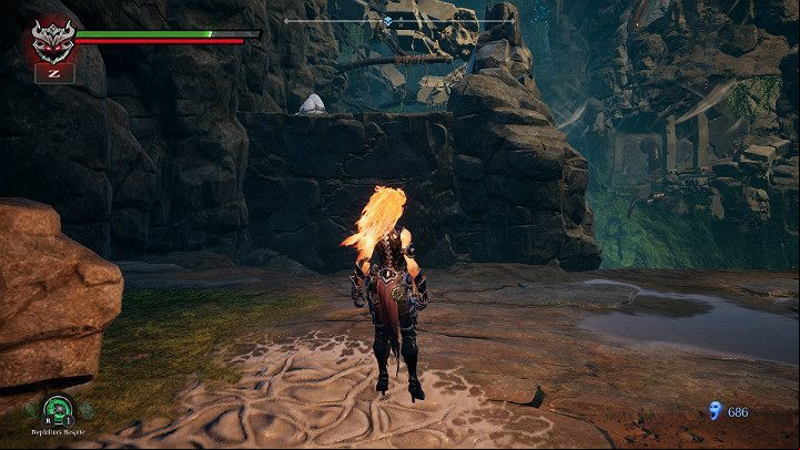 Jump to the upper level - South End | Darksiders 3 Walkthrough - Walkthrough - Darksiders 3 Guide