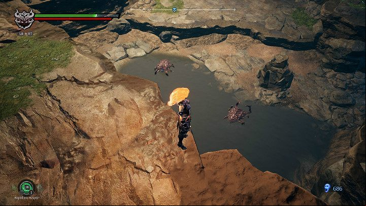 Below you can see two smaller opponents - South End | Darksiders 3 Walkthrough - Walkthrough - Darksiders 3 Guide