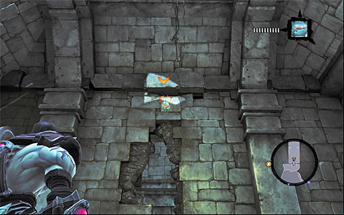 1) The stone is hidden in Vulgrim's hideout, located in the south of the Fjord (screenshot 1) - Resistance Stonebites locations - Forge Lands - Sticks and Stones - Darksiders II - Game Guide and Walkthrough