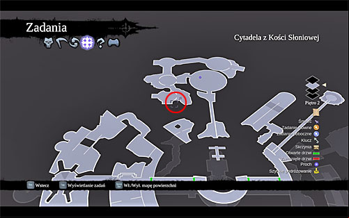 2) You can find the stone while going through the northern part of the Citadel - Power Stonebites locations - Lostlight - Sticks and Stones - Darksiders II - Game Guide and Walkthrough