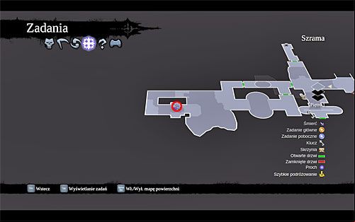 1) The page lies on a small shelf in the western part of the dungeon - you can get to it after landing on a balcony holding a chest with a Skeleton Key - Locations of the Pages - Forge Lands - The Book of the Dead - Darksiders II - Game Guide and Walkthrough