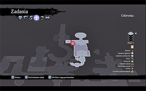 1) The page has been hidden on a hard-to-get ledge close to the room where you unlock the Death Grip ability - Locations of the Pages - Forge Lands - The Book of the Dead - Darksiders II - Game Guide and Walkthrough