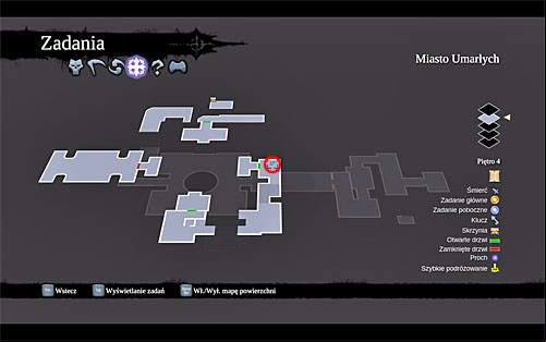 4) The page is on the fourth floor and you can get to it as soon as you open the door using the Skeleton Key - Locations of the Pages - The Kingdom of the Dead - The Book of the Dead - Darksiders II - Game Guide and Walkthrough