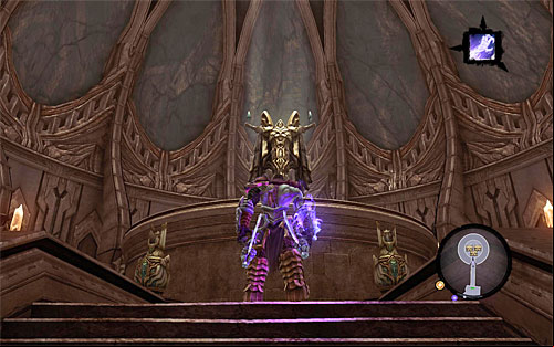 Go inside, open the chests, and destroy the weapon stands along with all other interactive objects (a bonus chest will spawn) - Mausoleums - The Book of the Dead - Darksiders II - Game Guide and Walkthrough