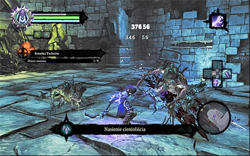 To get the seeds, fight only the living enemies - the easiest of them are Stingers and various types of Stalkers - Makers Chronicle - Small quests - Darksiders II - Game Guide and Walkthrough