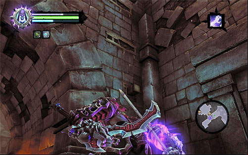 Head for the east door mentioned earlier, and be ready to eliminate another group of Tainted Construct Warriors - The Scar - Using the Skeleton Key - Additional Locations - Darksiders II - Game Guide and Walkthrough