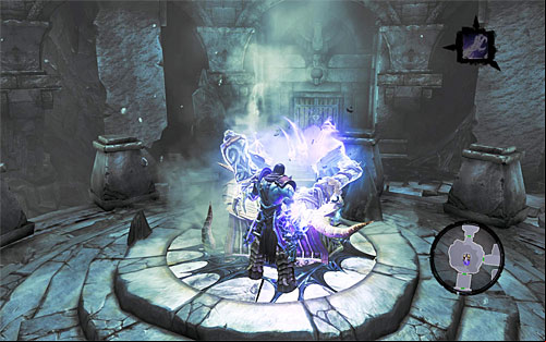 Open another door - they will take you back to the first hall of the forge - Shattered Forge - Additional Locations - Darksiders II - Game Guide and Walkthrough