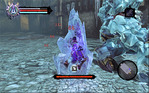 The Deposed King is definitely the most difficult of all the mini-bosses connected with Thane's side quests - Lair of the Deposed King - Exploring the upper level of the dungeon - Additional Locations - Darksiders II - Game Guide and Walkthrough