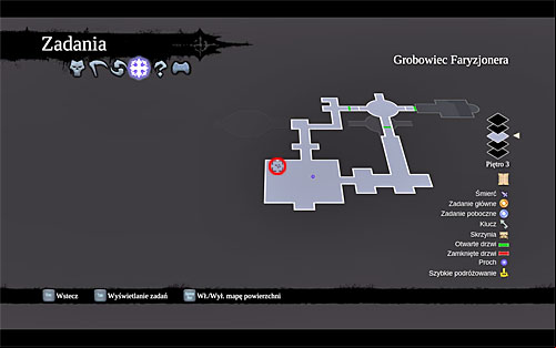 1) You can find the relic behind one of the destroyable objects on the third level of the tomb - Relics of Etu-Goth locations - Lost Relics - Darksiders II - Game Guide and Walkthrough