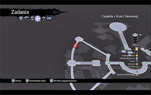 1) You can find the relic in the western part of the Citadel, while going along the northern aqueduct once you've charged the yellow ball in the tower - Relics of Etu-Goth locations - Lost Relics - Darksiders II - Game Guide and Walkthrough
