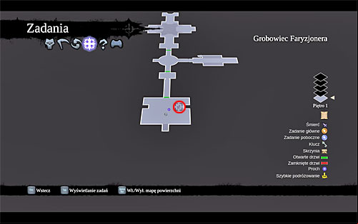 2) You'll find the scroll in the cellar room on the first level of the tomb - you can enter it after securing the services of the first Dead Lord (after defeating the Phariseer) - Soul Arbiter's Scrolls locations - The Kingdom of the Dead - The Chancellor's Quarry - Darksiders II - Game Guide and Walkthrough