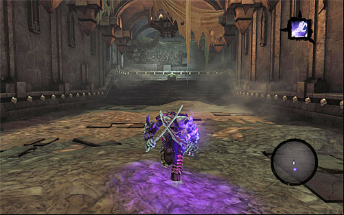 To reach the treasure room (the above screen), use the following portals:\ - Level VII - Revusion - The Chancellor's Quarry - Darksiders II - Game Guide and Walkthrough