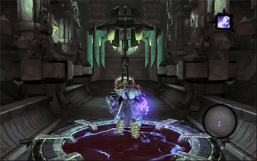 To reach the treasure room (the above screen), use the following portals - Level VIII - Inversion - The Chancellor's Quarry - Darksiders II - Game Guide and Walkthrough