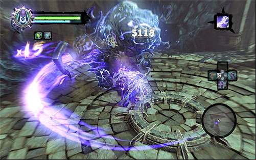 On the tenth level of the Soul Arbiter's Maze wait, of course, the hardest battles, with the participation of Tormentors, Abominations, Undead Generals and Bone Giants - Level X - Ascension - The Chancellor's Quarry - Darksiders II - Game Guide and Walkthrough