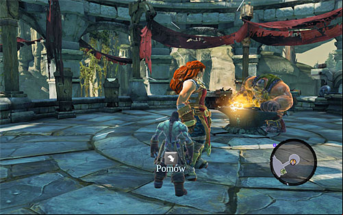 Finally, find Alya in the south-eastern part of Tri-Stone - Talk to Alya - The Fire of the Mountain - Darksiders II - Game Guide and Walkthrough