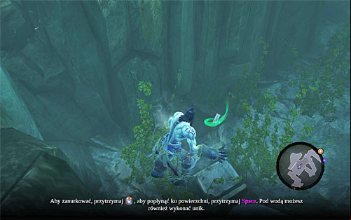 Take the only available path - Find the Cauldron - The Fire of the Mountain - Darksiders II - Game Guide and Walkthrough