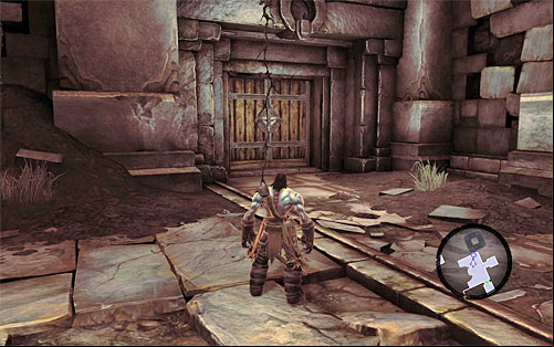 Go through the north door shown on the above screen - they lead to a staircase - Return to Alya - The Fire of the Mountain - Darksiders II - Game Guide and Walkthrough