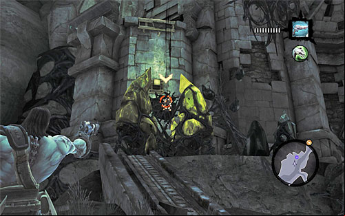 Only then see to the blocked age, which in this instance is a lowered grate - Find Drenchfort - The Tears of the Mountain - Darksiders II - Game Guide and Walkthrough