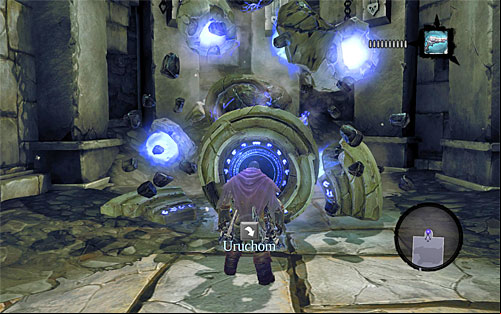 Start by taking down new Tainted Constructs, among which there are also Warriors and Adjuncts (try to evade their long-distance attack if you can) - Wake the Construct (1) - To Move a Mountain - Darksiders II - Game Guide and Walkthrough