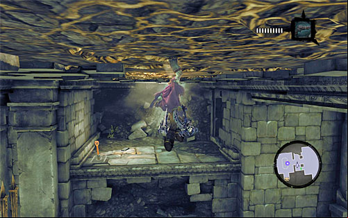 The door you have the key to is west of here - Wake the Construct (1) - To Move a Mountain - Darksiders II - Game Guide and Walkthrough