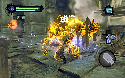 Your main opponents are two Tainted Construct Champions - Wake the Construct (2) - To Move a Mountain - Darksiders II - Game Guide and Walkthrough