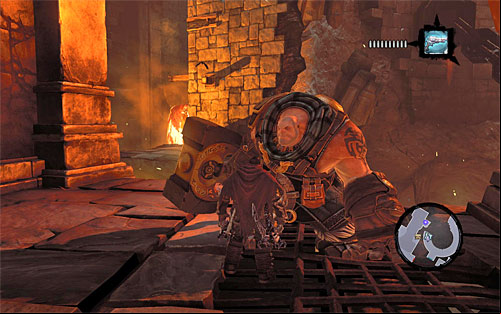 Go south and you will reach a small room - Wake up the Keeper (1) - The Heart of the Mountain - Darksiders II - Game Guide and Walkthrough