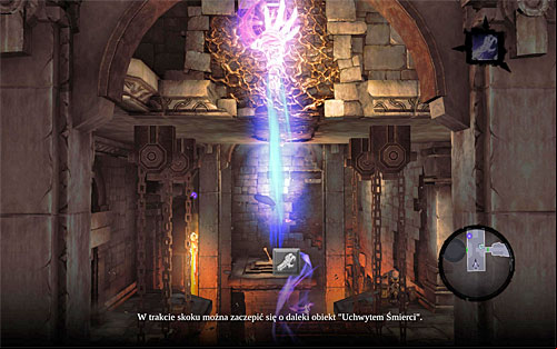 Next steps require the skills using the Death Grip - Wake up the Keeper (2) - The Heart of the Mountain - Darksiders II - Game Guide and Walkthrough