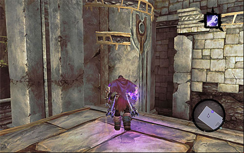 Keep using the mechanism until you reach its limits - Wake up the Keeper (3) - The Heart of the Mountain - Darksiders II - Game Guide and Walkthrough
