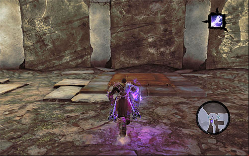 Go through the tunnel, go right and once again choose the northern tunnel that you have been using already - Wake up the Keeper (3) - The Heart of the Mountain - Darksiders II - Game Guide and Walkthrough