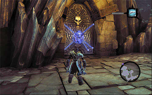 You may now return with the key to the locked door, that you ed earlier - Find the Eternal Throne (2) - The Lord of Bones - Darksiders II - Game Guide and Walkthrough