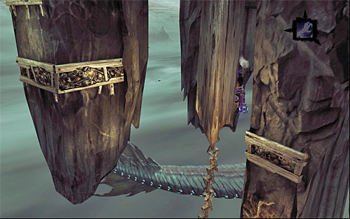 Do not attempt to jump left - Go to the throne room - The Lord of Bones - Darksiders II - Game Guide and Walkthrough