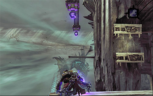 Position the Death the way shown in the above screenshot - Go to the throne room - The Lord of Bones - Darksiders II - Game Guide and Walkthrough