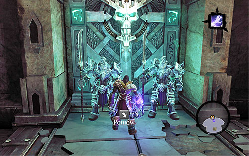 Approach the entrance of the throne room - Talk to the Lord of Bones - The Lord of Bones - Darksiders II - Game Guide and Walkthrough