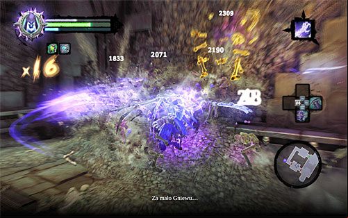After getting rid of the first group, you'll be swarmed by Skeletons popping out of walls - Summon the Arena Champion (2) - The Toll of Kings - Darksiders II - Game Guide and Walkthrough