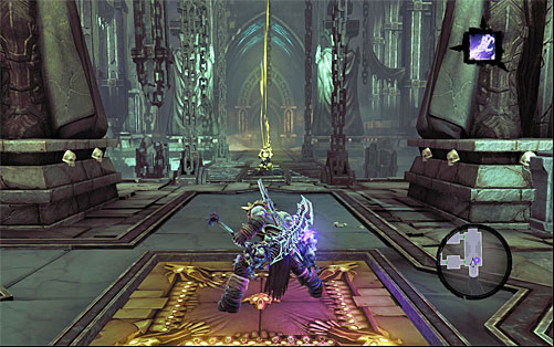 Again, pick up treasures and move to the ading chamber - Summon the Arena Champion (2) - The Toll of Kings - Darksiders II - Game Guide and Walkthrough