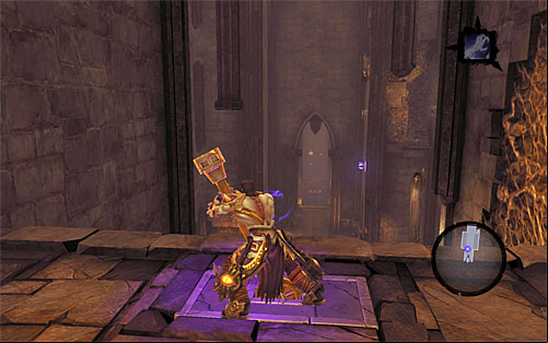 Use vines to get to the nearby upper balcony - Resurrect Phariseer (2) - Phariseer - Darksiders II - Game Guide and Walkthrough