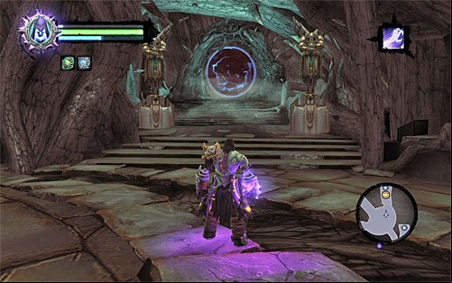 Approach the Crowmaster again - Go through the Angelic portal - The City of the Dead - Darksiders II - Game Guide and Walkthrough
