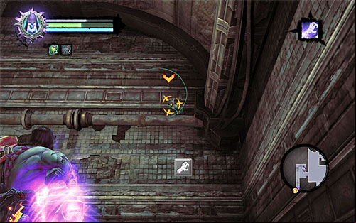 Use the newly unlocked age and reach the stairs - Return to Uriel with the first part - The Rod of Arafel - Darksiders II - Game Guide and Walkthrough