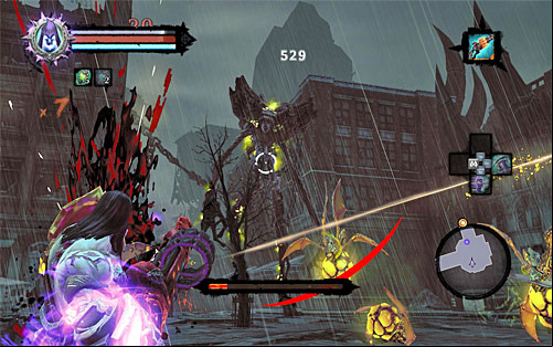 Further part of the battle will not surprise you with anything new - Boss 16 - Nhoss - The Rod of Arafel - Darksiders II - Game Guide and Walkthrough