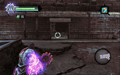 Be careful, because, right after you exit the sewers, there will be the Suffering waiting for you - Find the second part of the Rod (2) - The Rod of Arafel - Darksiders II - Game Guide and Walkthrough