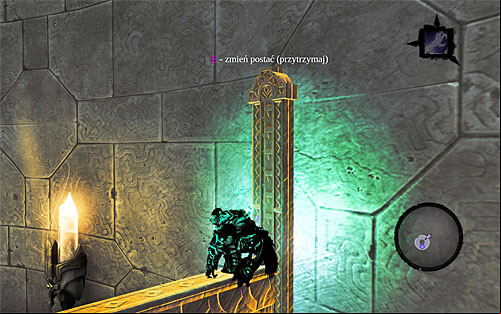 After you deal with your enemies, position the Death in the middle of the room, i - Find the Scribe - eastern part of the Citadel (2) - Stains of Heresy - Darksiders II - Game Guide and Walkthrough