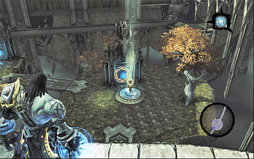 After you reach the top, you should, once again, activate Voidwalker - Find the Scribe - eastern part of the Citadel (2) - Stains of Heresy - Darksiders II - Game Guide and Walkthrough
