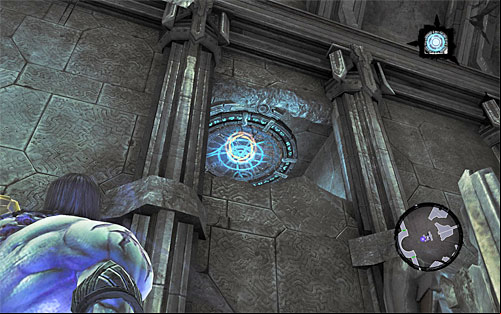 Find now the portal shown in the screenshot above, which is located in a different room - Find the Scribe - end - Stains of Heresy - Darksiders II - Game Guide and Walkthrough