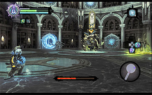 Continue using the tactics - Boss 17 - Jamaerah the Scribe - Stains of Heresy - Darksiders II - Game Guide and Walkthrough