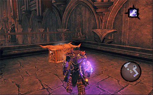Run on the wall vertically and bounce off it (screenshot 1) - Find Samael - eastern part of the Black Stone - The Lord of the Black Stone - Darksiders II - Game Guide and Walkthrough
