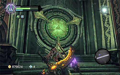 Kill the Legion Soldier you'll encounter there, and use the opportunity to examine a nearby chest - Find Samael - end - The Lord of the Black Stone - Darksiders II - Game Guide and Walkthrough